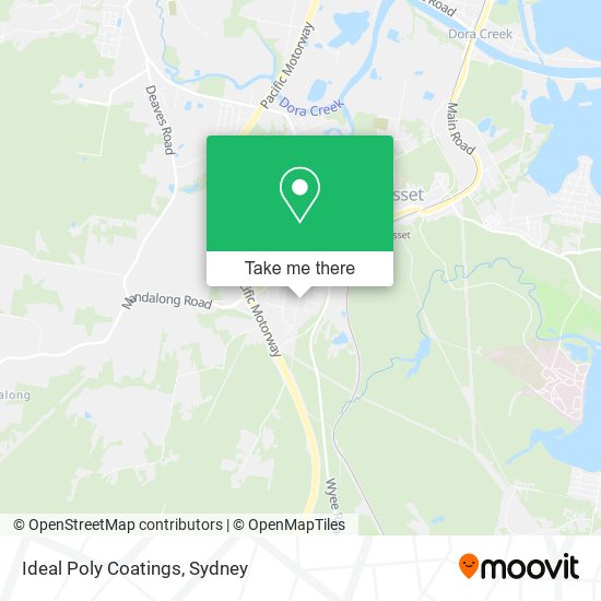 Ideal Poly Coatings map