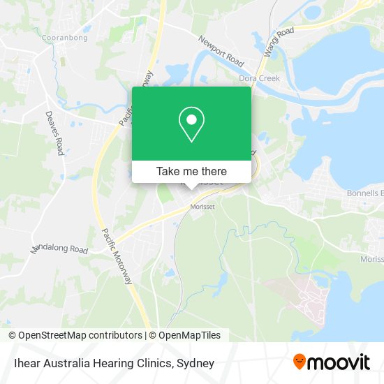 Ihear Australia Hearing Clinics map