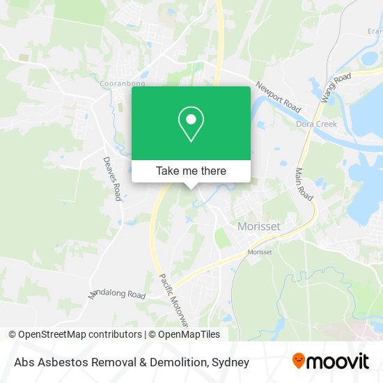 Abs Asbestos Removal & Demolition map