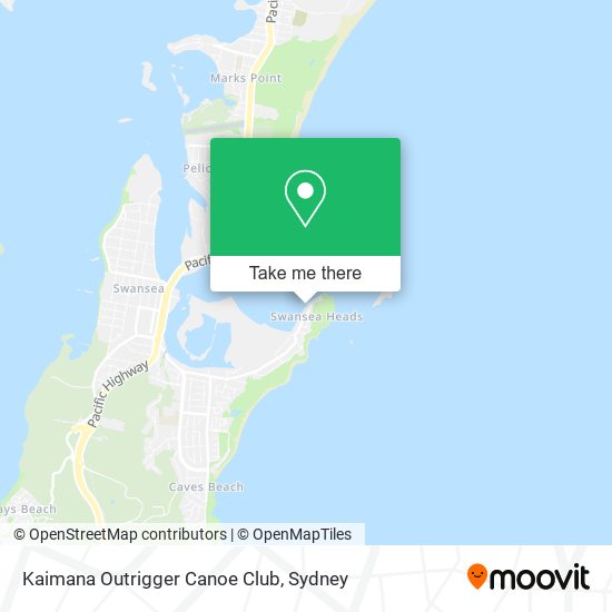 Mapa Kaimana Outrigger Canoe Club