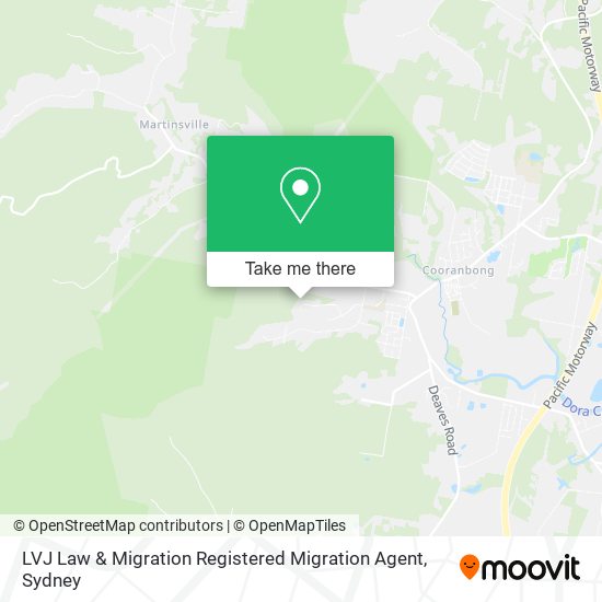 LVJ Law & Migration Registered Migration Agent map