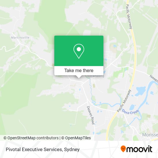 Pivotal Executive Services map