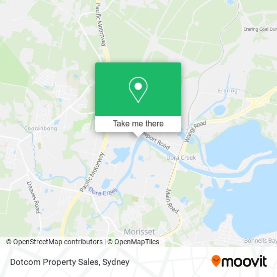 Dotcom Property Sales map
