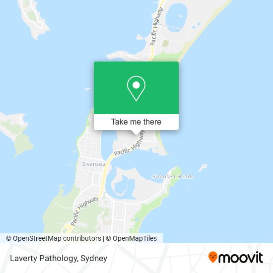 Laverty Pathology map