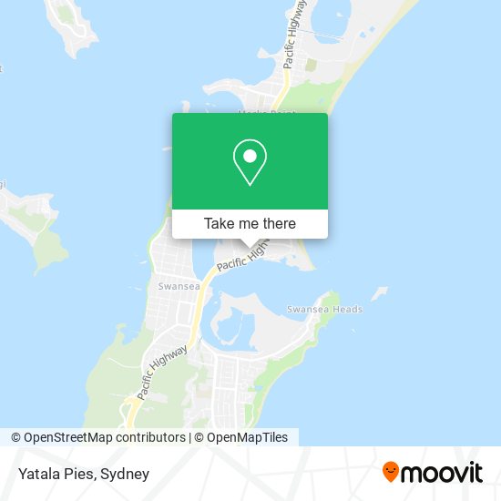 Mapa Yatala Pies