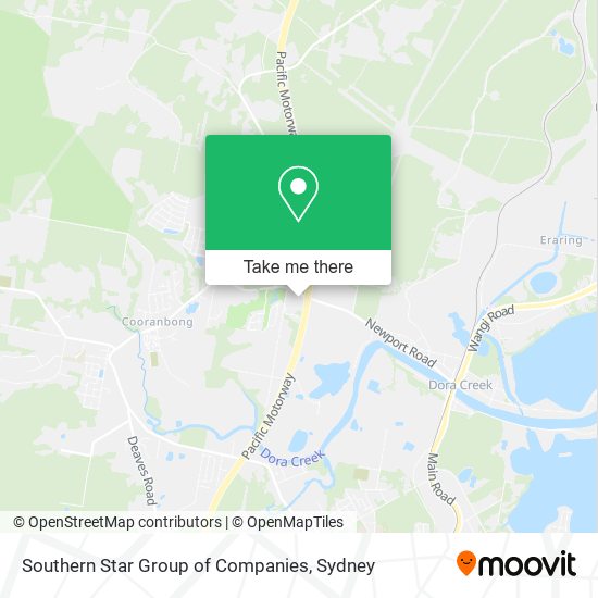 Southern Star Group of Companies map