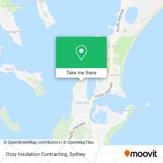 Ozzy Insulation Contracting map