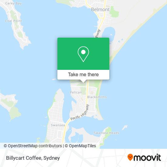 Mapa Billycart Coffee