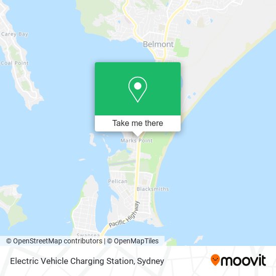 Electric Vehicle Charging Station map
