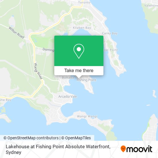 Mapa Lakehouse at Fishing Point Absolute Waterfront