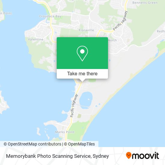 Memorybank Photo Scanning Service map