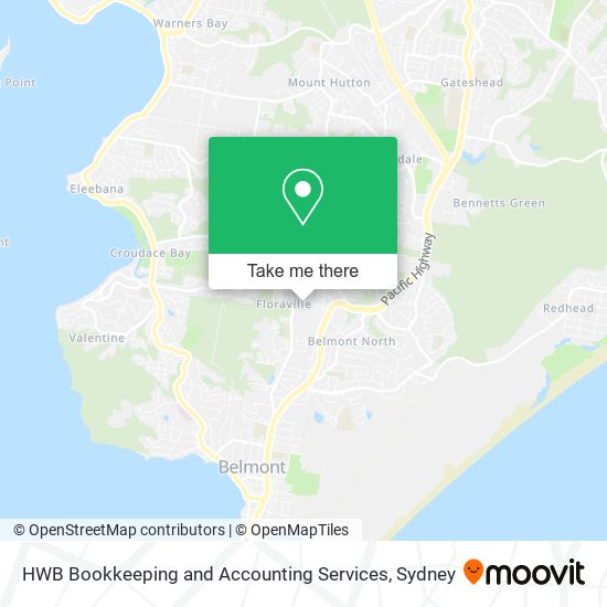 HWB Bookkeeping and Accounting Services map