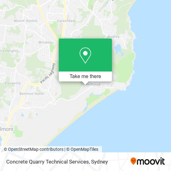 Concrete Quarry Technical Services map