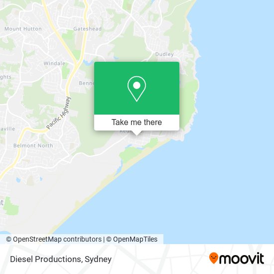 Diesel Productions map
