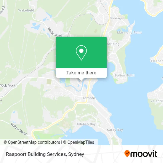 Raspoort Building Services map