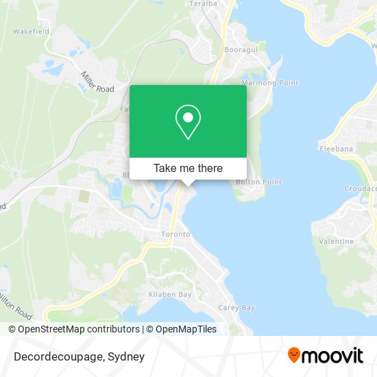 Decordecoupage map