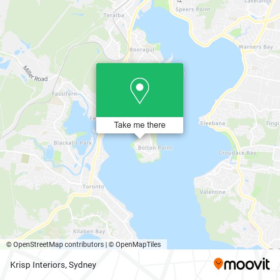Krisp Interiors map