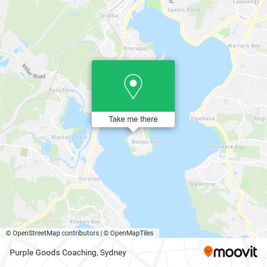 Purple Goods Coaching map