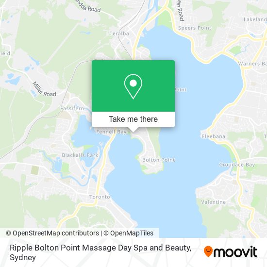 Ripple Bolton Point Massage Day Spa and Beauty map