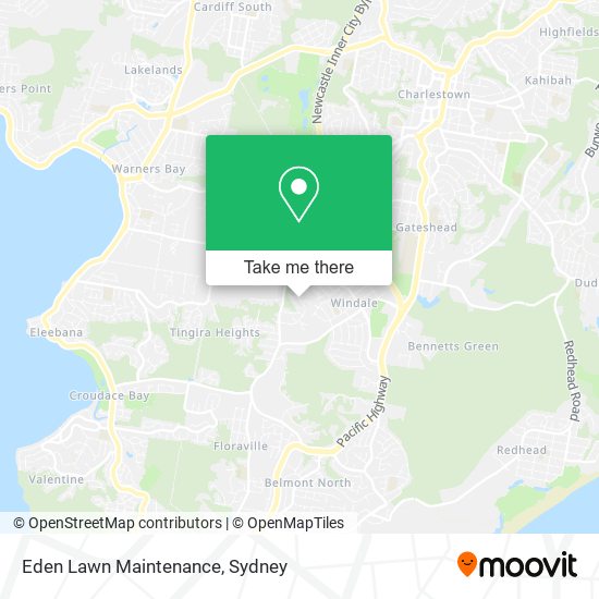 Mapa Eden Lawn Maintenance