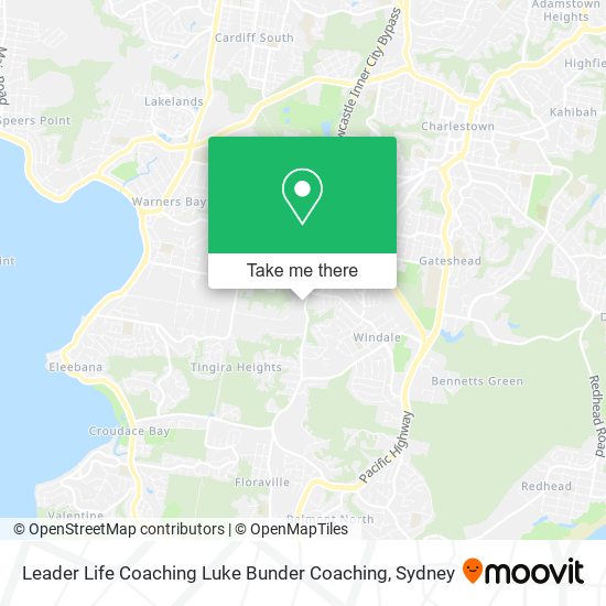 Mapa Leader Life Coaching Luke Bunder Coaching