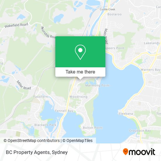BC Property Agents map