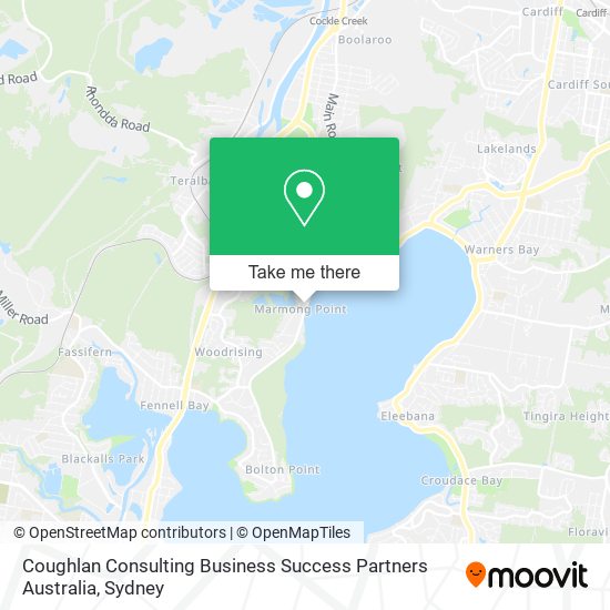 Coughlan Consulting Business Success Partners Australia map
