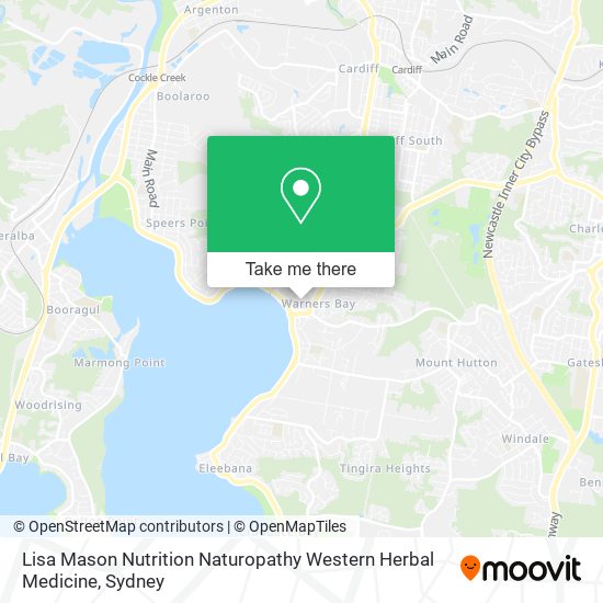 Mapa Lisa Mason Nutrition Naturopathy Western Herbal Medicine