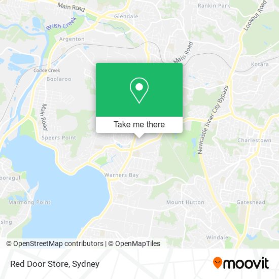 Red Door Store map