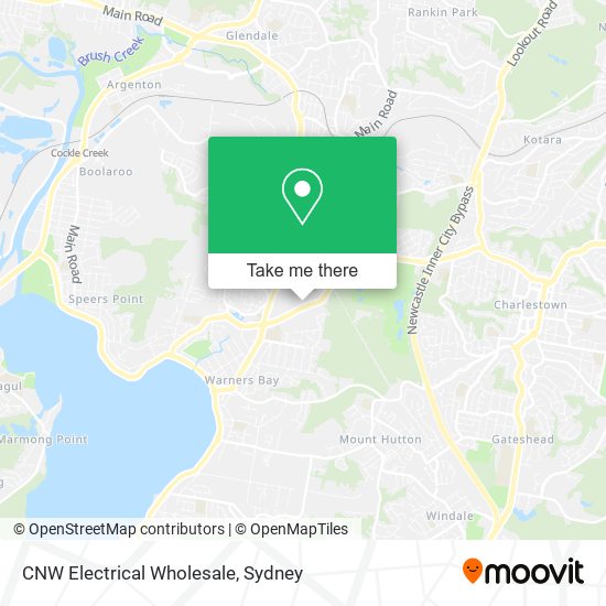 CNW Electrical Wholesale map