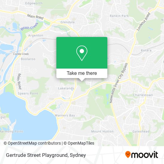 Gertrude Street Playground map
