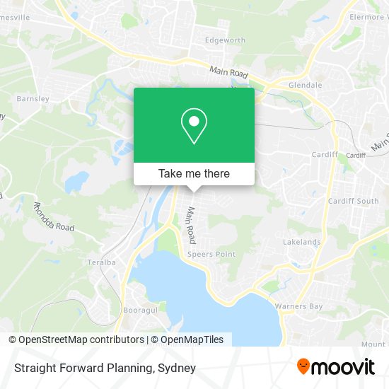 Straight Forward Planning map