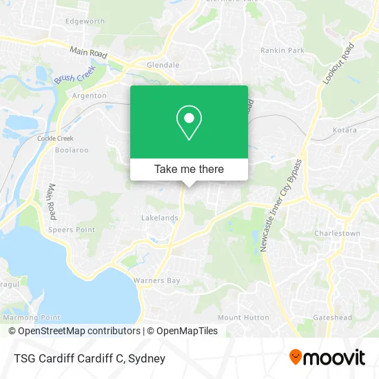 Mapa TSG Cardiff Cardiff C
