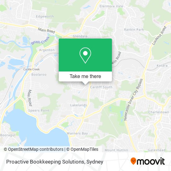 Proactive Bookkeeping Solutions map