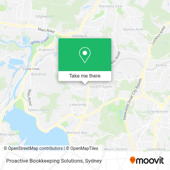 Mapa Proactive Bookkeeping Solutions