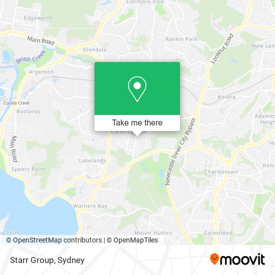 Starr Group map