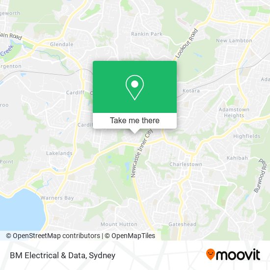 BM Electrical & Data map