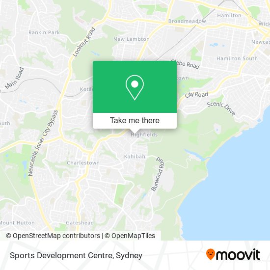 Sports Development Centre map