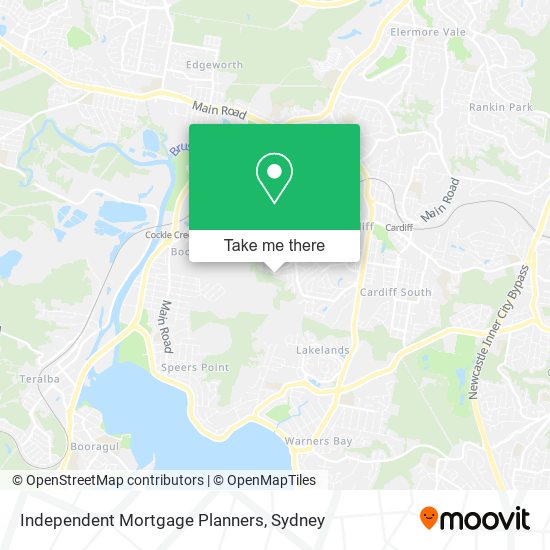 Independent Mortgage Planners map