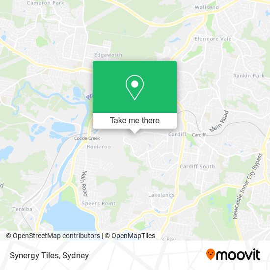 Synergy Tiles map