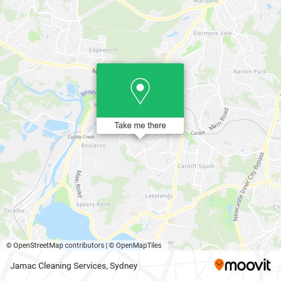 Jamac Cleaning Services map