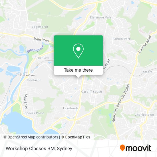 Workshop Classes BM map