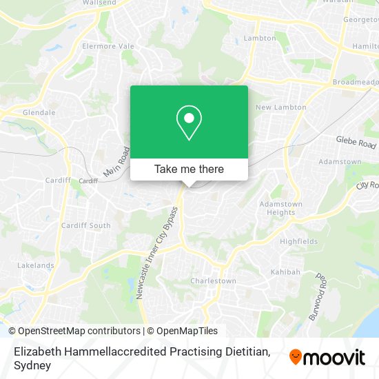 Mapa Elizabeth Hammellaccredited Practising Dietitian