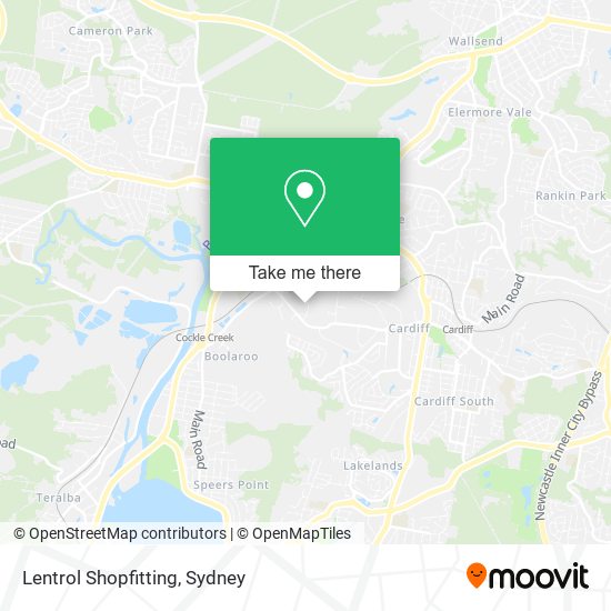 Lentrol Shopfitting map