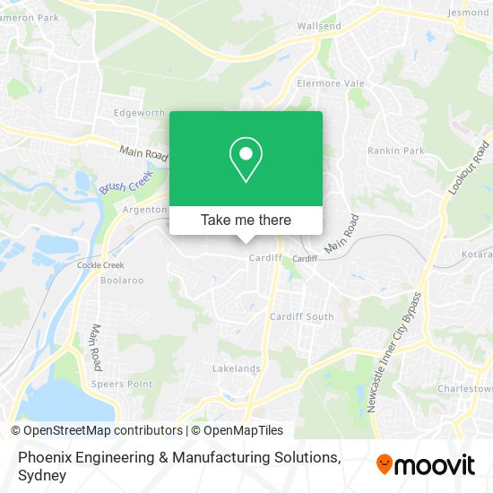 Phoenix Engineering & Manufacturing Solutions map