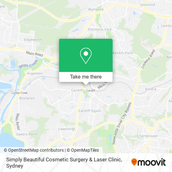 Simply Beautiful Cosmetic Surgery & Laser Clinic map