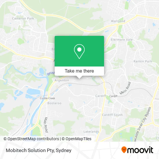 Mobitech Solution Pty map