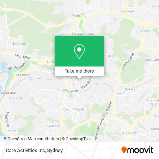 Care Activities Inc map