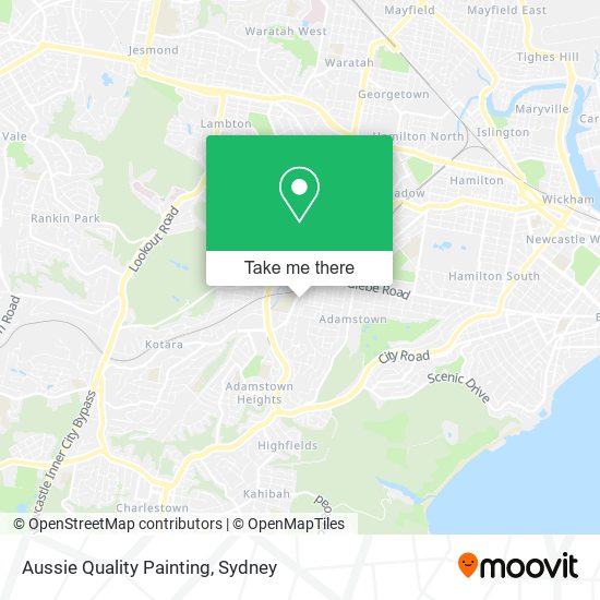 Mapa Aussie Quality Painting