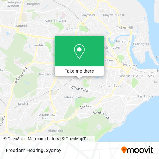 Freedom Hearing map